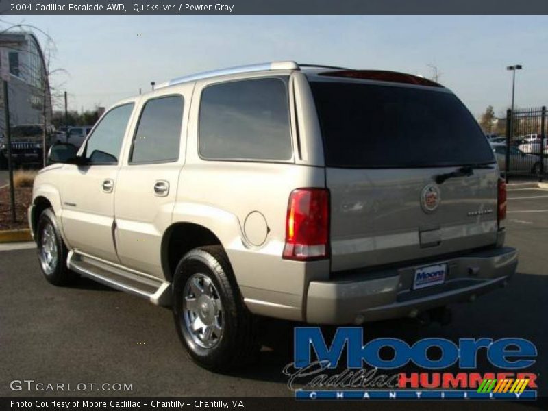 Quicksilver / Pewter Gray 2004 Cadillac Escalade AWD