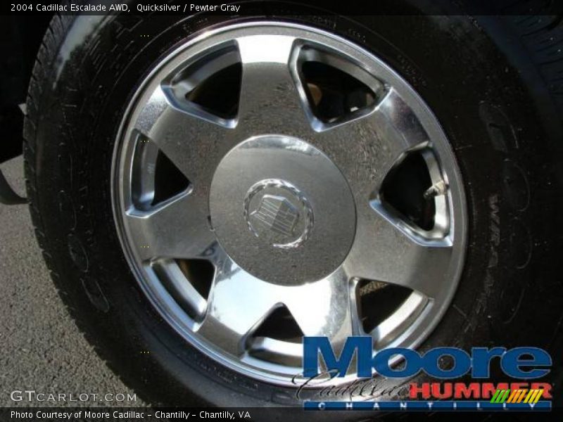 Quicksilver / Pewter Gray 2004 Cadillac Escalade AWD