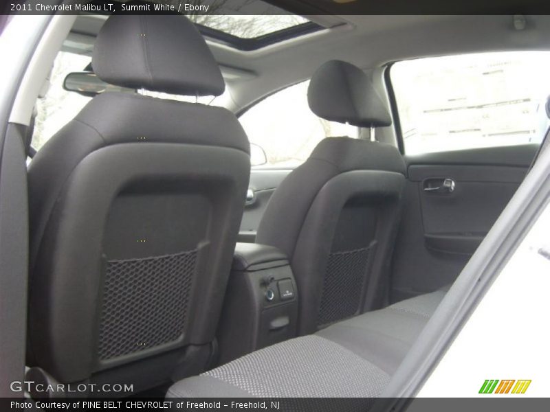 Summit White / Ebony 2011 Chevrolet Malibu LT