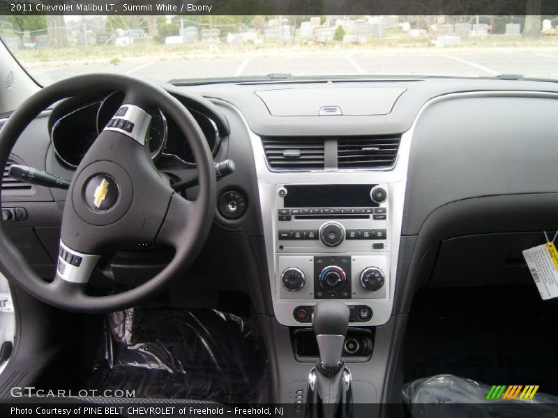 Summit White / Ebony 2011 Chevrolet Malibu LT