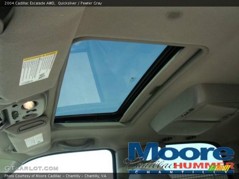Quicksilver / Pewter Gray 2004 Cadillac Escalade AWD