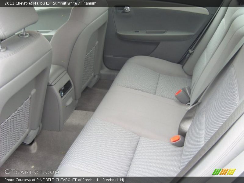 Summit White / Titanium 2011 Chevrolet Malibu LS