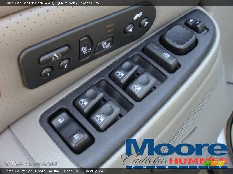 Quicksilver / Pewter Gray 2004 Cadillac Escalade AWD