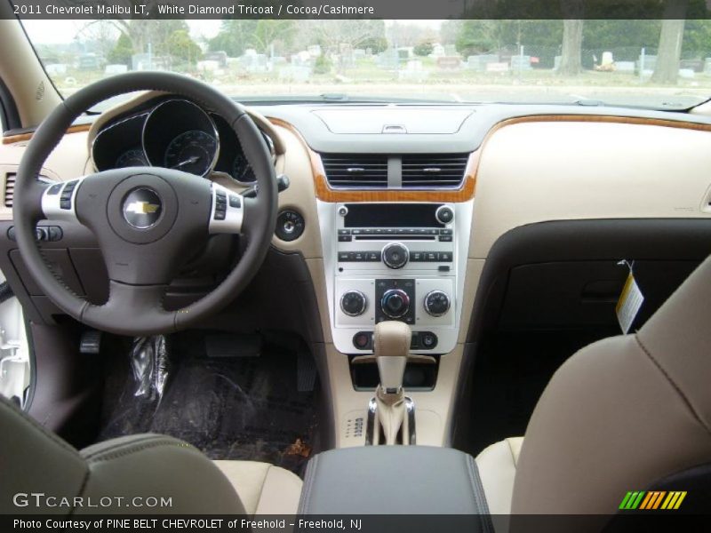 Dashboard of 2011 Malibu LT