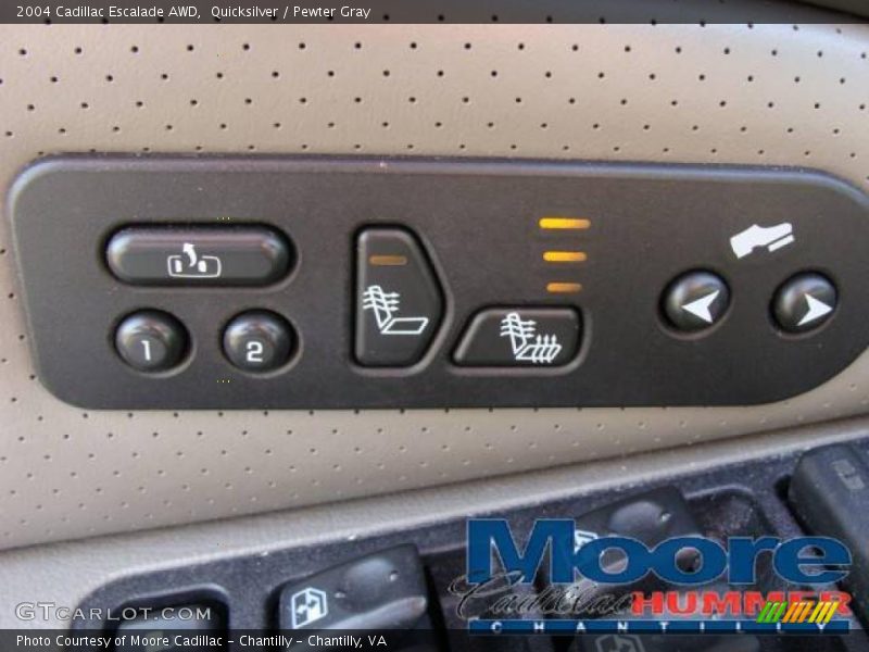 Quicksilver / Pewter Gray 2004 Cadillac Escalade AWD