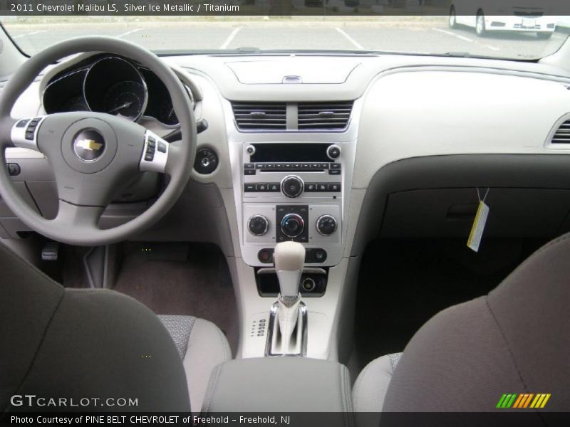 Silver Ice Metallic / Titanium 2011 Chevrolet Malibu LS