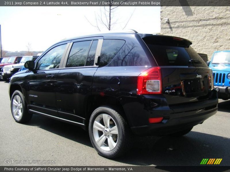  2011 Compass 2.4 Latitude 4x4 Blackberry Pearl