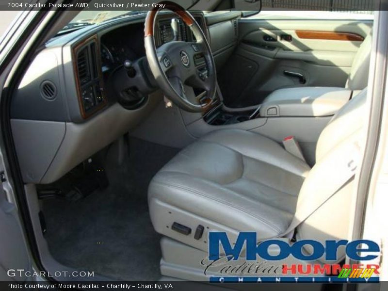Quicksilver / Pewter Gray 2004 Cadillac Escalade AWD