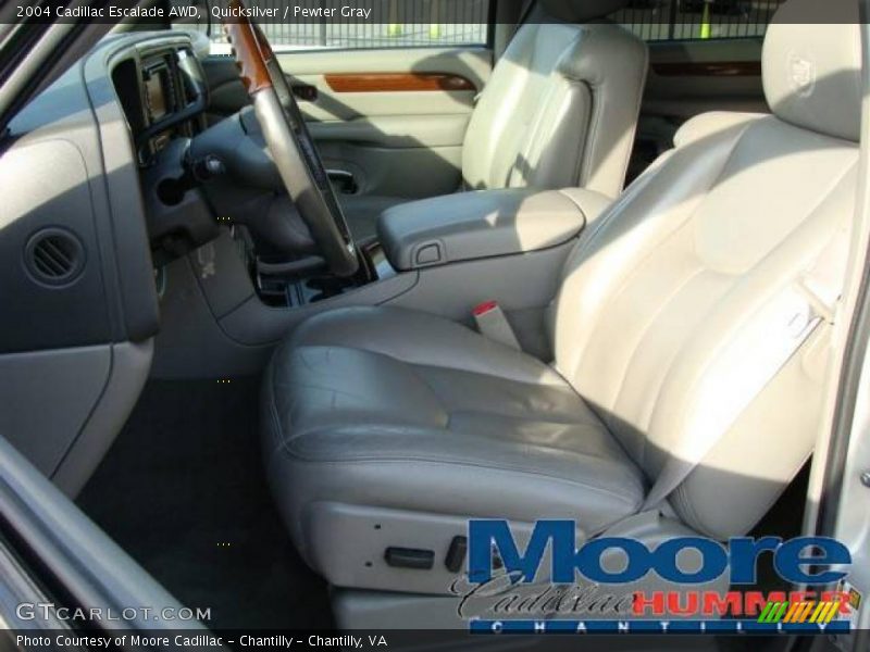 Quicksilver / Pewter Gray 2004 Cadillac Escalade AWD