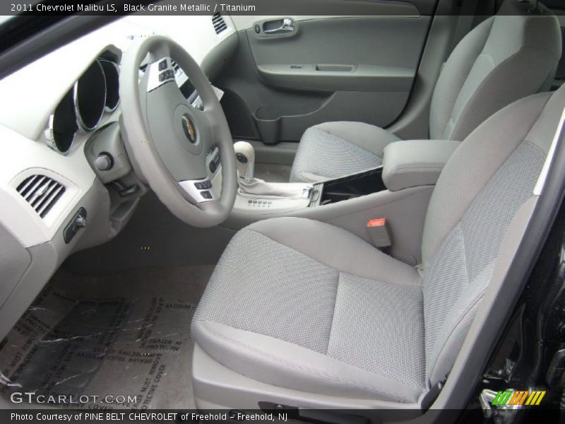 Black Granite Metallic / Titanium 2011 Chevrolet Malibu LS