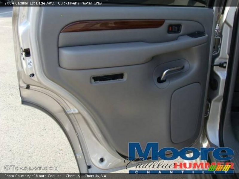 Quicksilver / Pewter Gray 2004 Cadillac Escalade AWD