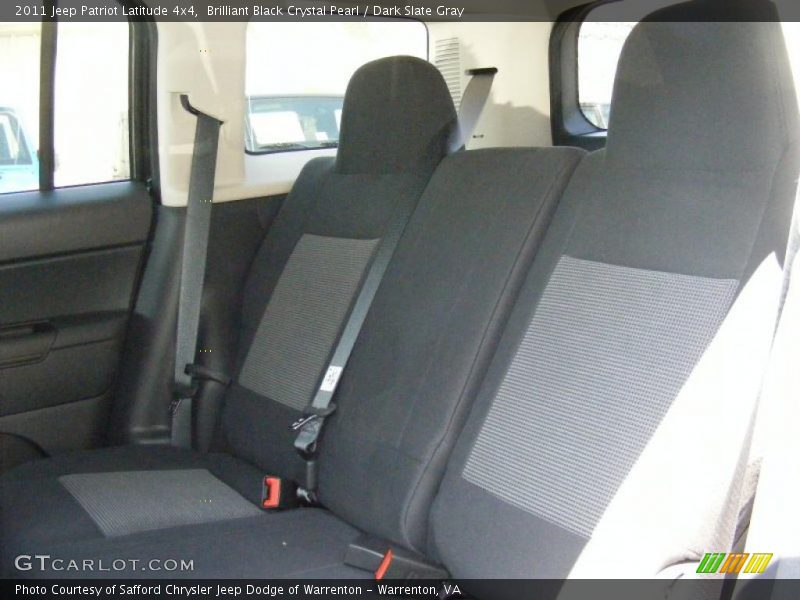 Brilliant Black Crystal Pearl / Dark Slate Gray 2011 Jeep Patriot Latitude 4x4