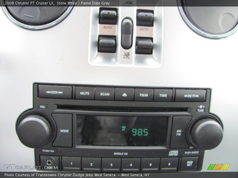 Stone White / Pastel Slate Gray 2008 Chrysler PT Cruiser LX