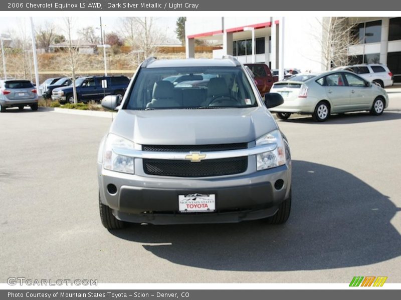 Dark Silver Metallic / Light Gray 2006 Chevrolet Equinox LS AWD