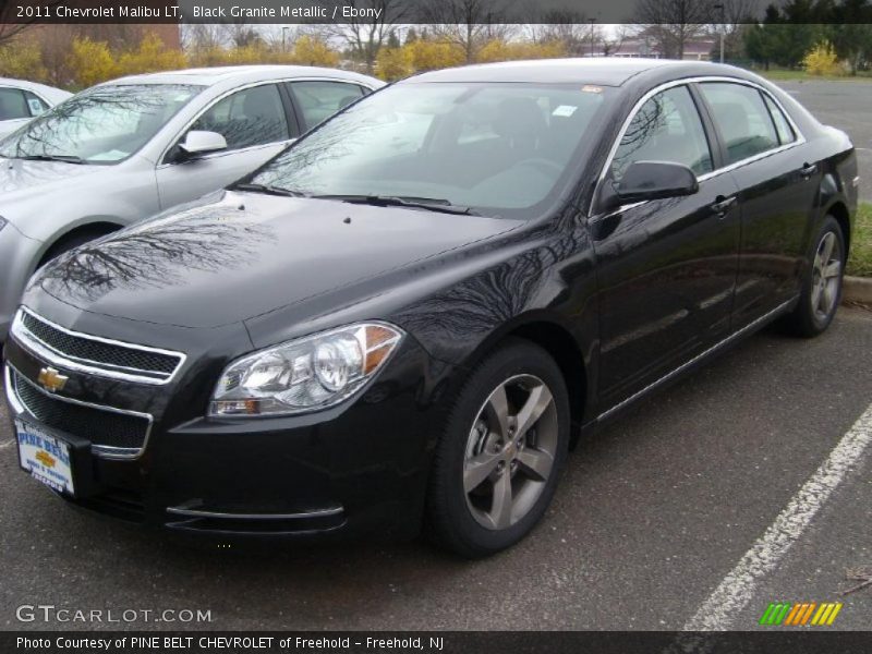 Black Granite Metallic / Ebony 2011 Chevrolet Malibu LT
