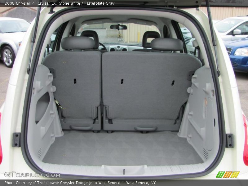 Stone White / Pastel Slate Gray 2008 Chrysler PT Cruiser LX
