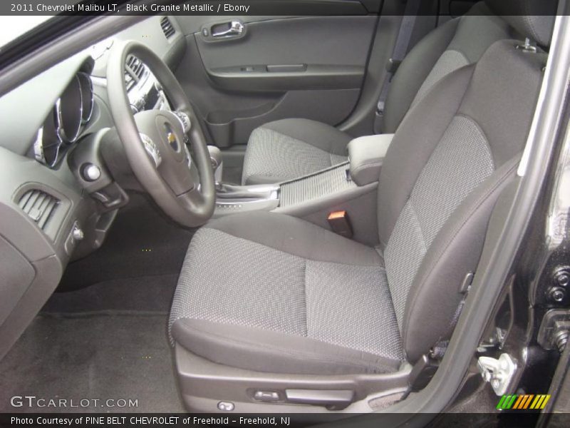 Black Granite Metallic / Ebony 2011 Chevrolet Malibu LT