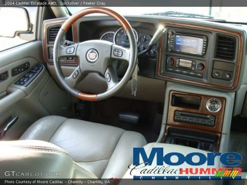 Quicksilver / Pewter Gray 2004 Cadillac Escalade AWD