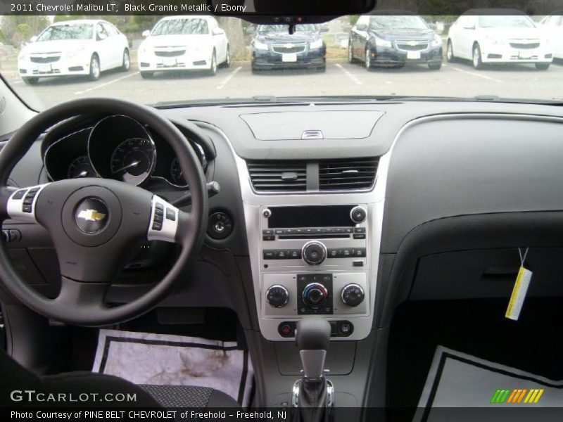 Black Granite Metallic / Ebony 2011 Chevrolet Malibu LT