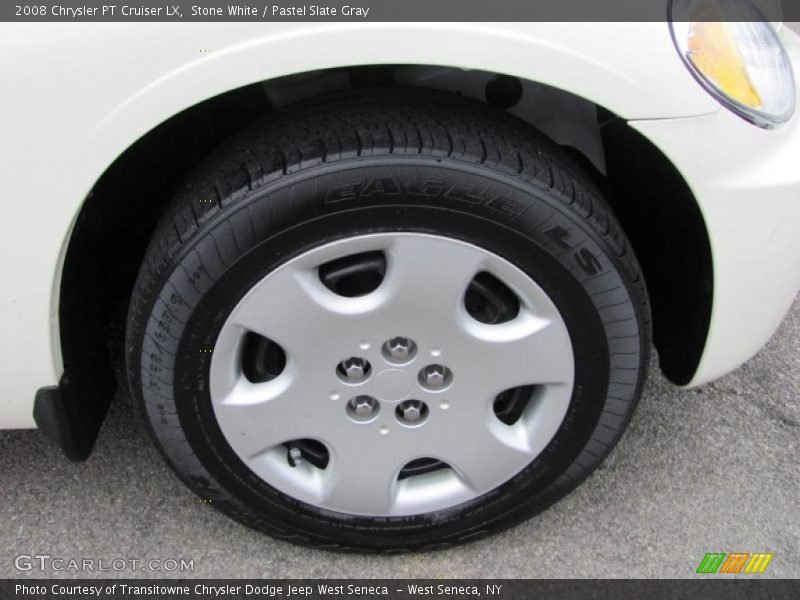 Stone White / Pastel Slate Gray 2008 Chrysler PT Cruiser LX