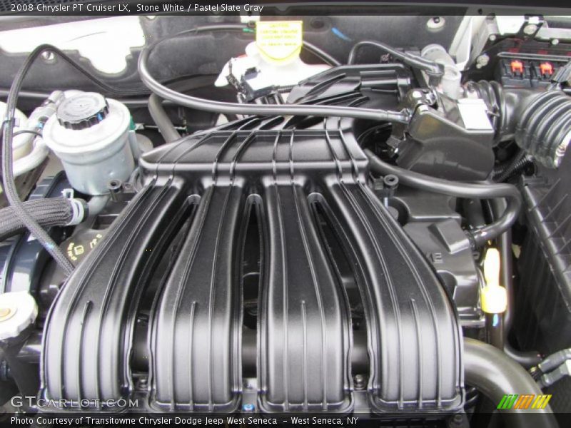 Stone White / Pastel Slate Gray 2008 Chrysler PT Cruiser LX