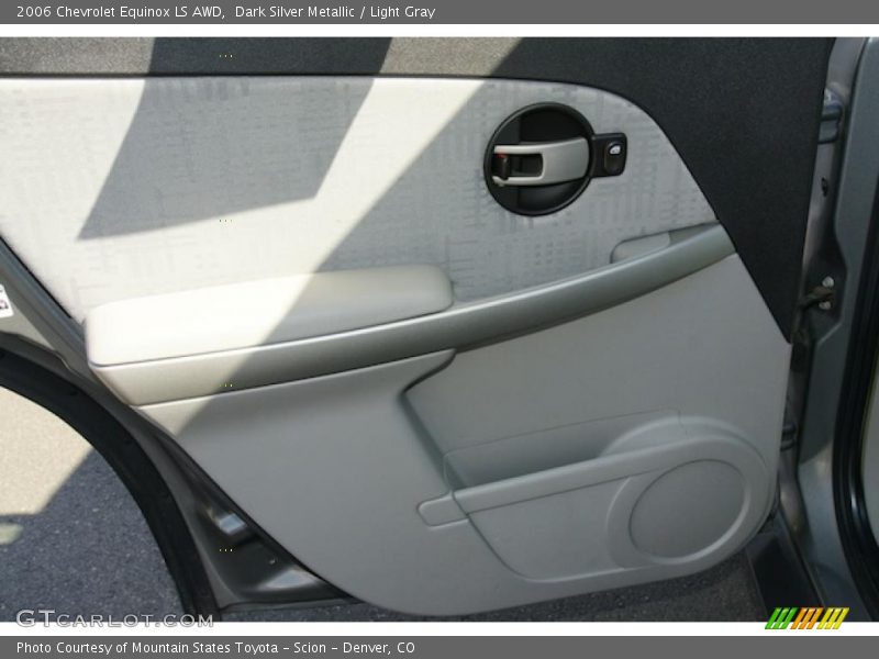 Dark Silver Metallic / Light Gray 2006 Chevrolet Equinox LS AWD