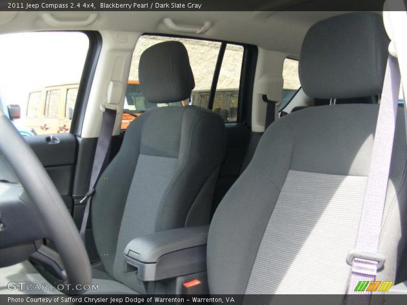Blackberry Pearl / Dark Slate Gray 2011 Jeep Compass 2.4 4x4