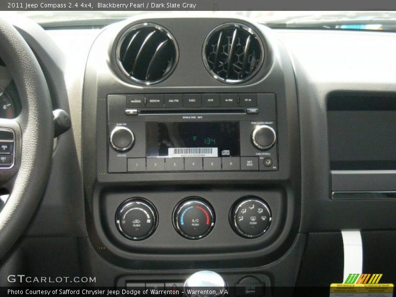 Blackberry Pearl / Dark Slate Gray 2011 Jeep Compass 2.4 4x4