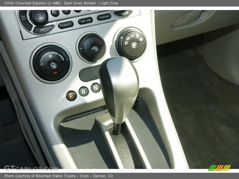 Dark Silver Metallic / Light Gray 2006 Chevrolet Equinox LS AWD