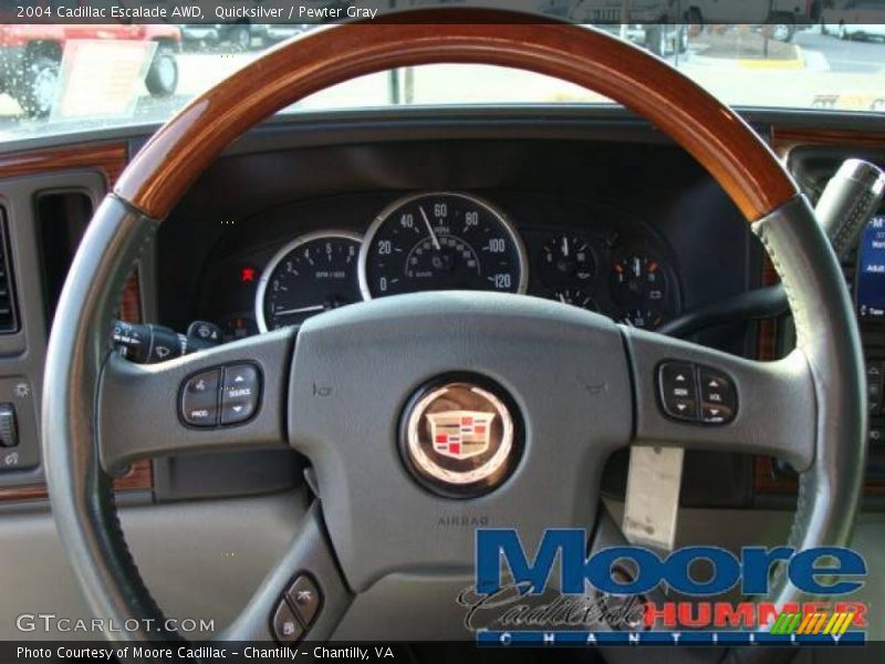 Quicksilver / Pewter Gray 2004 Cadillac Escalade AWD