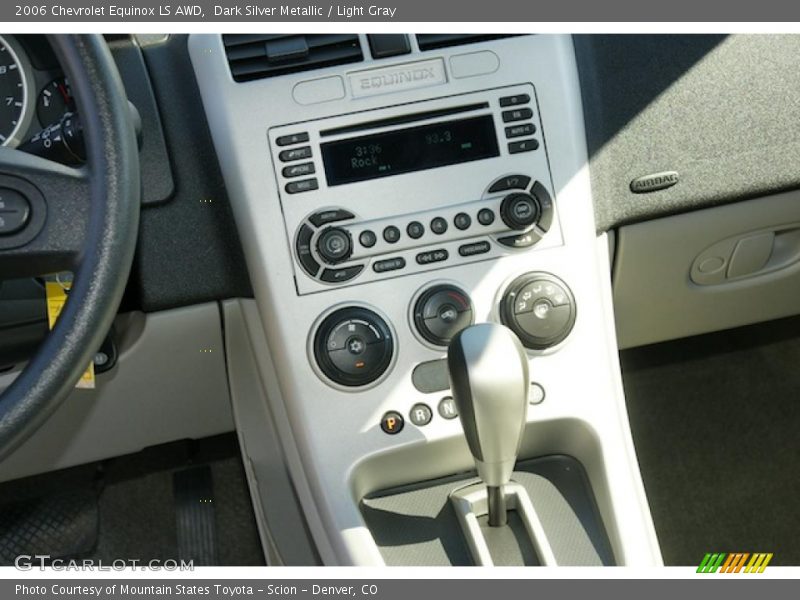Dark Silver Metallic / Light Gray 2006 Chevrolet Equinox LS AWD