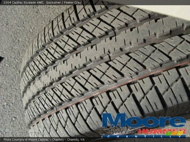 Quicksilver / Pewter Gray 2004 Cadillac Escalade AWD