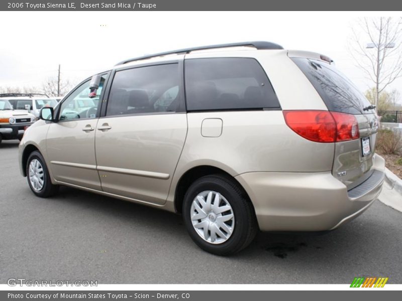 Desert Sand Mica / Taupe 2006 Toyota Sienna LE