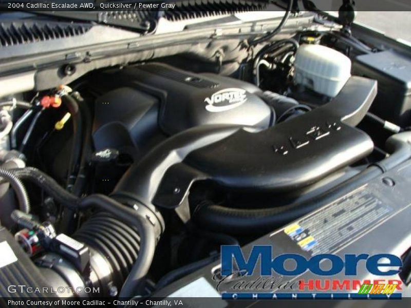Quicksilver / Pewter Gray 2004 Cadillac Escalade AWD