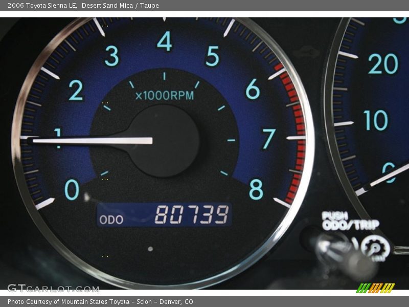 Desert Sand Mica / Taupe 2006 Toyota Sienna LE