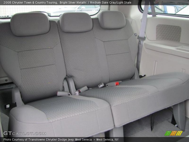 Bright Silver Metallic / Medium Slate Gray/Light Shale 2008 Chrysler Town & Country Touring