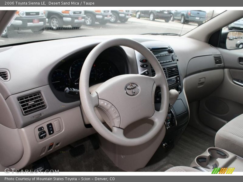 Desert Sand Mica / Taupe 2006 Toyota Sienna LE