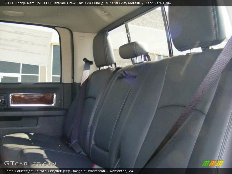 Mineral Gray Metallic / Dark Slate Gray 2011 Dodge Ram 3500 HD Laramie Crew Cab 4x4 Dually