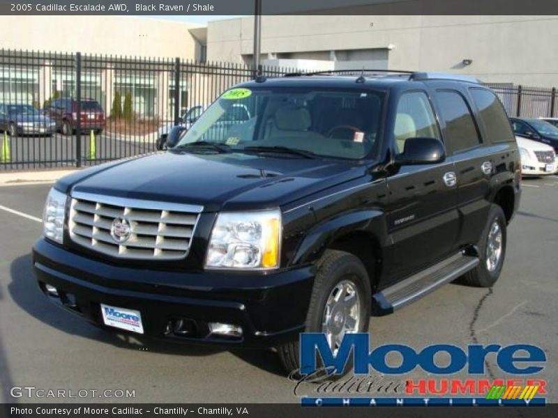 Black Raven / Shale 2005 Cadillac Escalade AWD