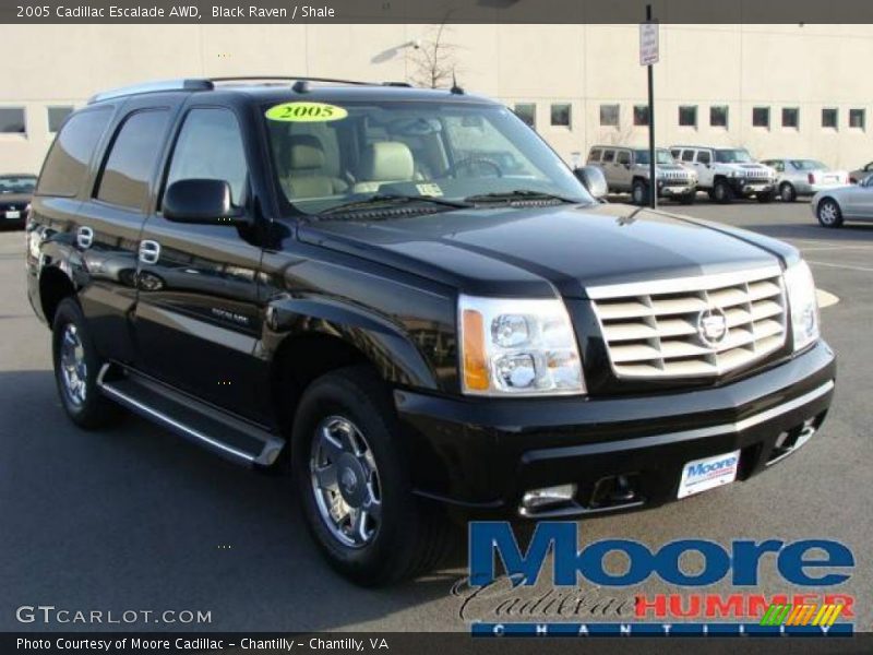 Black Raven / Shale 2005 Cadillac Escalade AWD