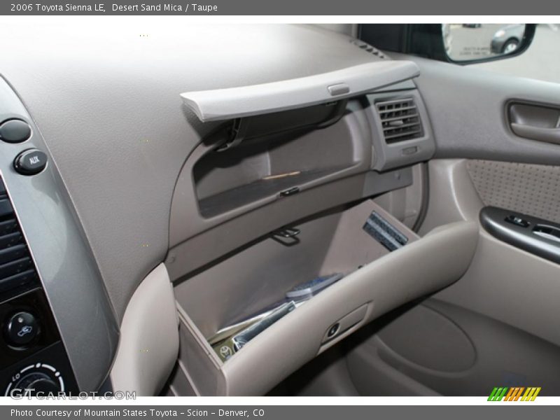 Desert Sand Mica / Taupe 2006 Toyota Sienna LE