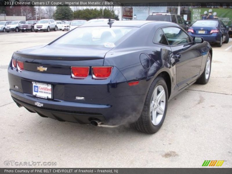 Imperial Blue Metallic / Black 2011 Chevrolet Camaro LT Coupe