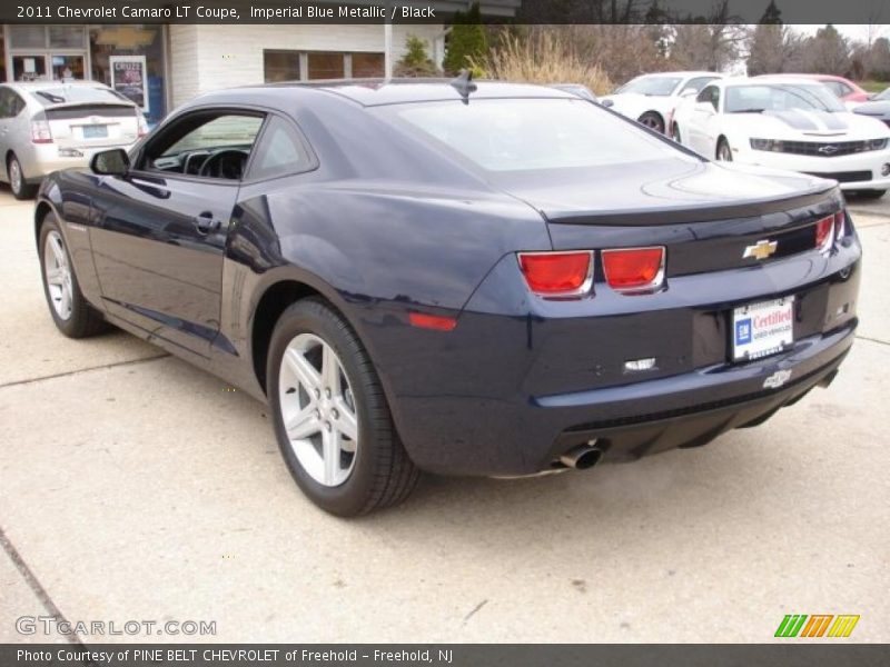 Imperial Blue Metallic / Black 2011 Chevrolet Camaro LT Coupe