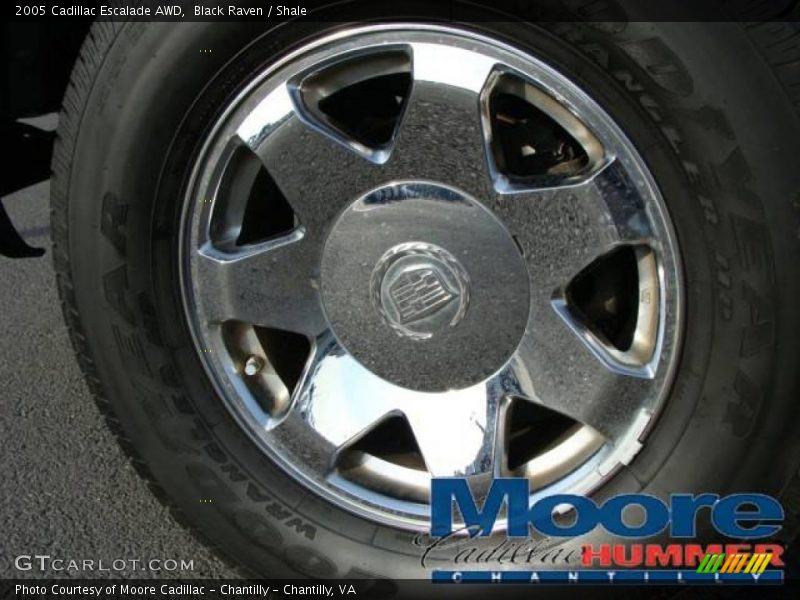 Black Raven / Shale 2005 Cadillac Escalade AWD