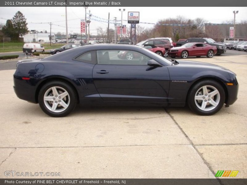 Imperial Blue Metallic / Black 2011 Chevrolet Camaro LT Coupe
