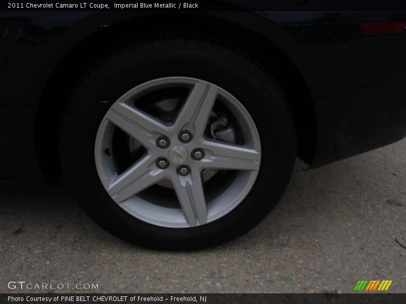 Imperial Blue Metallic / Black 2011 Chevrolet Camaro LT Coupe