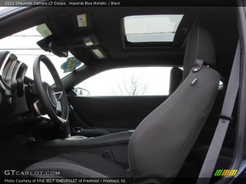Imperial Blue Metallic / Black 2011 Chevrolet Camaro LT Coupe