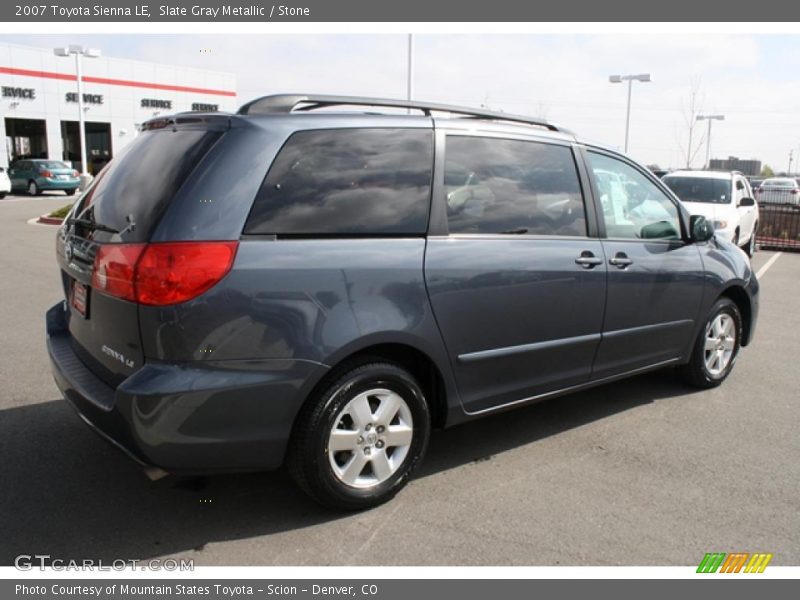Slate Gray Metallic / Stone 2007 Toyota Sienna LE