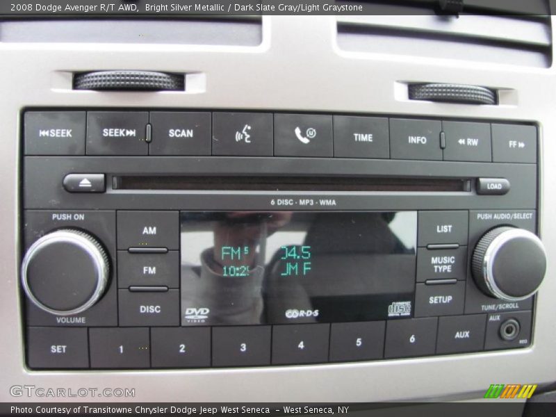 Controls of 2008 Avenger R/T AWD