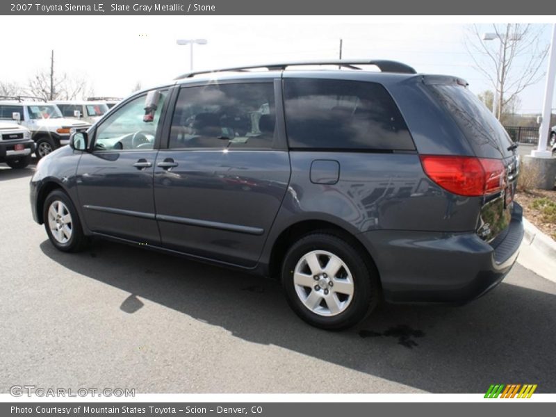 Slate Gray Metallic / Stone 2007 Toyota Sienna LE
